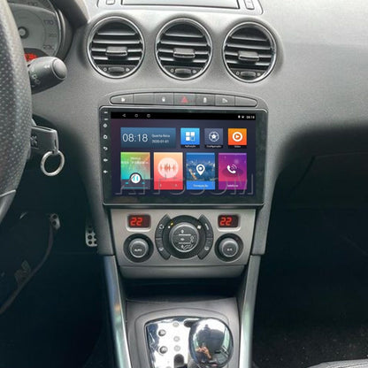 Multimídia Peugeot 308 408 2017 2018 2019 2020 V2 Carplay 9" 2012 2013 2014 2015 2016-V2 CAR AUDIO-Kitssom