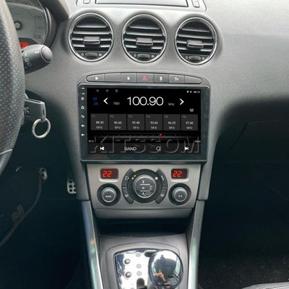 Multimídia Peugeot 308 408 2017 2018 2019 2020 V2 Carplay 9" 2012 2013 2014 2015 2016-V2 CAR AUDIO-Kitssom