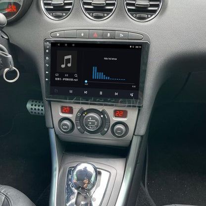 Multimídia Peugeot 308 408 2017 2018 2019 2020 V2 Carplay 9" 2012 2013 2014 2015 2016-V2 CAR AUDIO-Kitssom