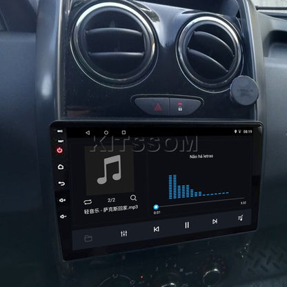 Multimidia Duster Oroch 2016 2017 2018 2019 2020 V2 Carplay 9" 2015-V2 CAR AUDIO-Kitssom
