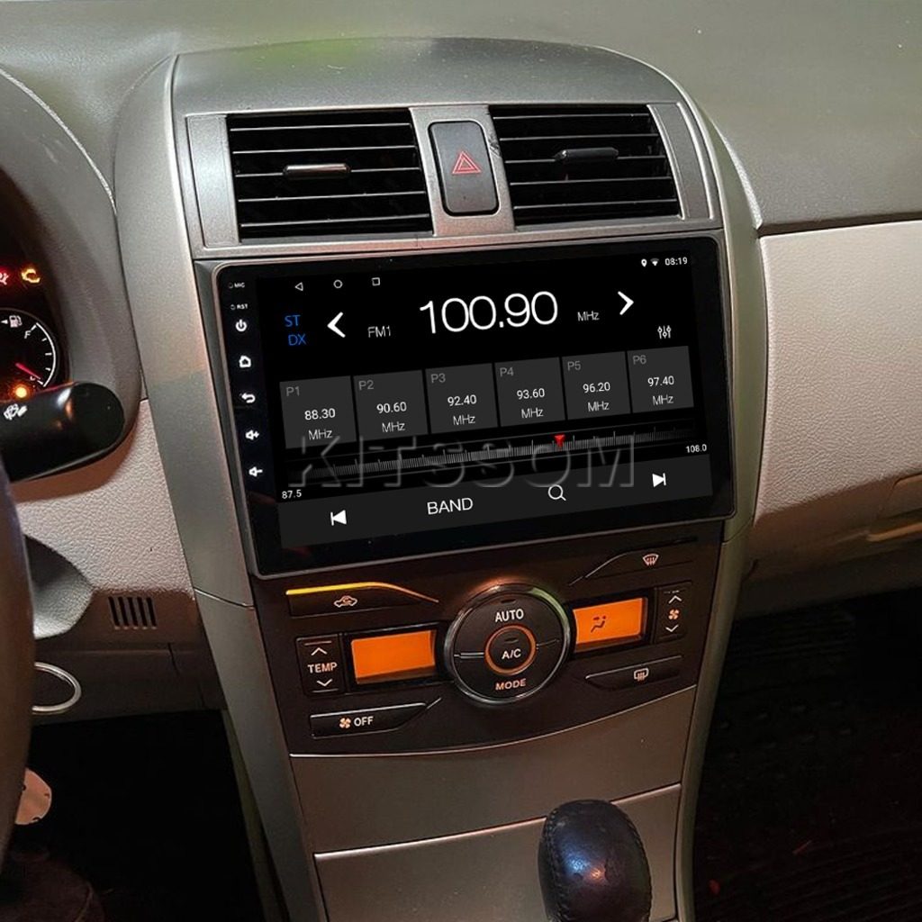 Multimídia Corolla 2009 2010 2011 2012 2013 2014 V2 Carplay 9" 2008-V2 CAR AUDIO-Kitssom