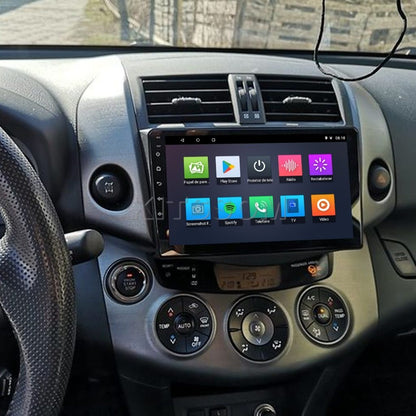 Multimídia Toyota RAV4 2009 2010 2011 2012 2013 V2 Carplay 9" 2006 2007 2008-V2 CAR AUDIO-Kitssom