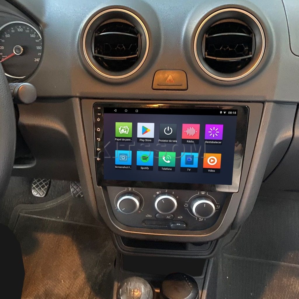 Multimídia Voyage G5 2008 2009 2010 2011 2012 V2 Carplay 9"-V2 CAR AUDIO-Kitssom