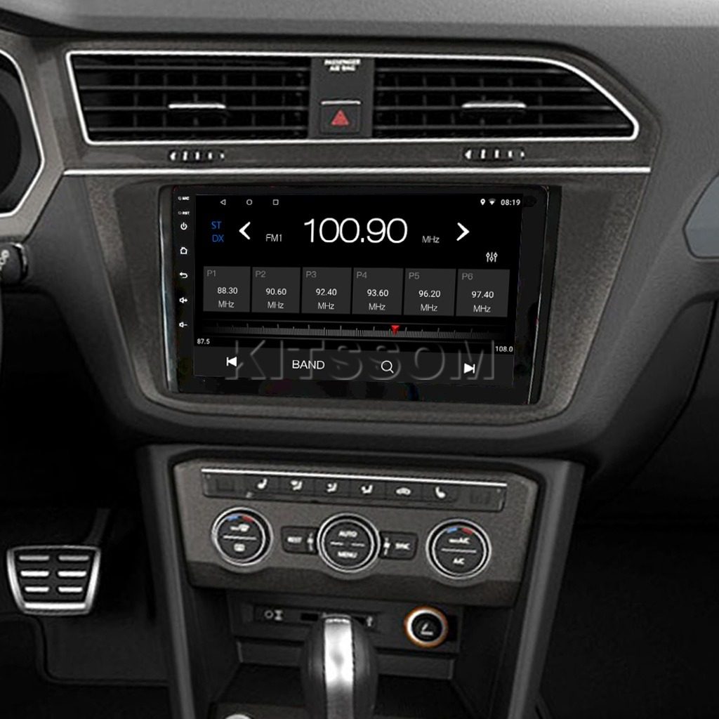 Multimídia Tiguan 2018 2019 2020 2021 2022 2023 V2 Carplay 9"-V2 CAR AUDIO-Kitssom