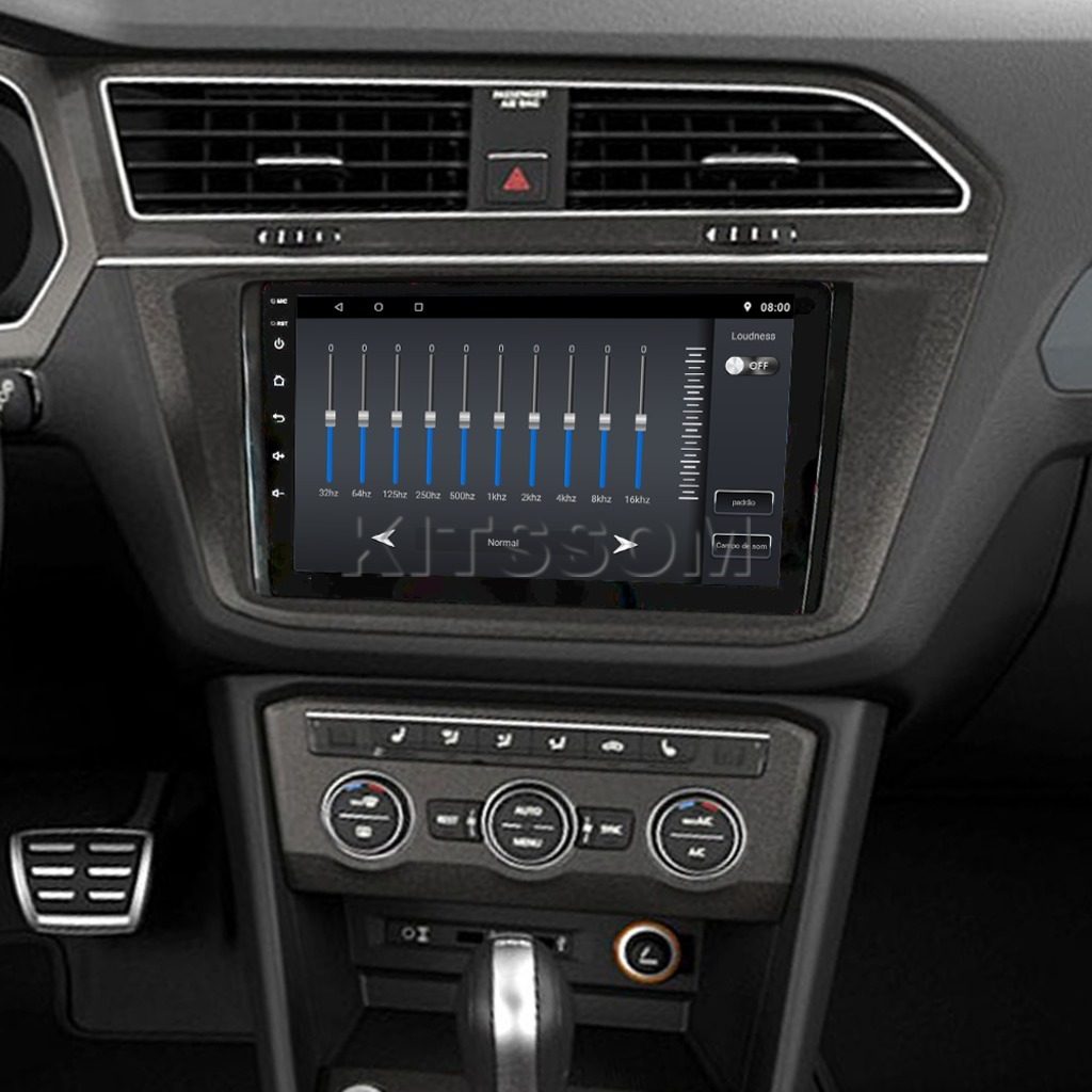 Multimídia Tiguan 2018 2019 2020 2021 2022 2023 V2 Carplay 9"-V2 CAR AUDIO-Kitssom