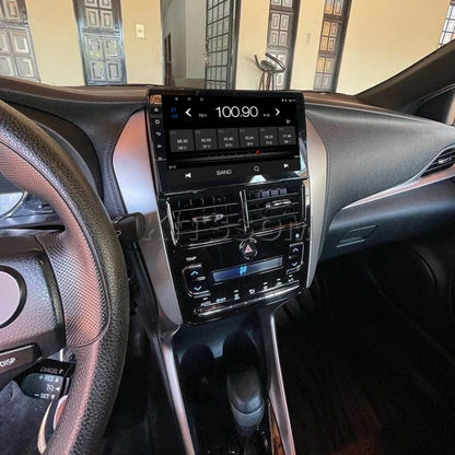 Multimídia Yaris 2018 2019 2020 2021 2022 AC DIG V2 Carplay 9" 2015 2016 2017-V2 CAR AUDIO-Kitssom
