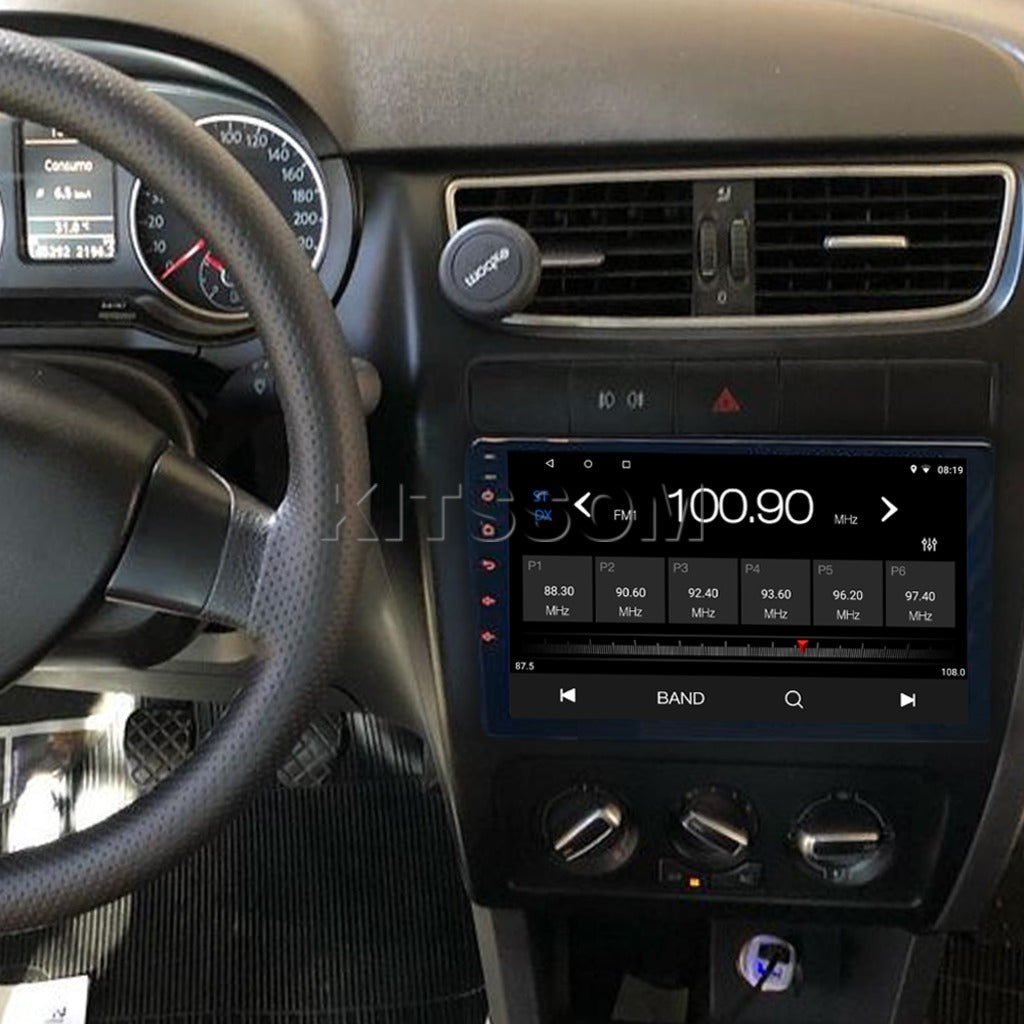 Multimídia Fox 2010 2011 2012 2013 V2 Carplay 9"-V2 CAR AUDIO-Kitssom