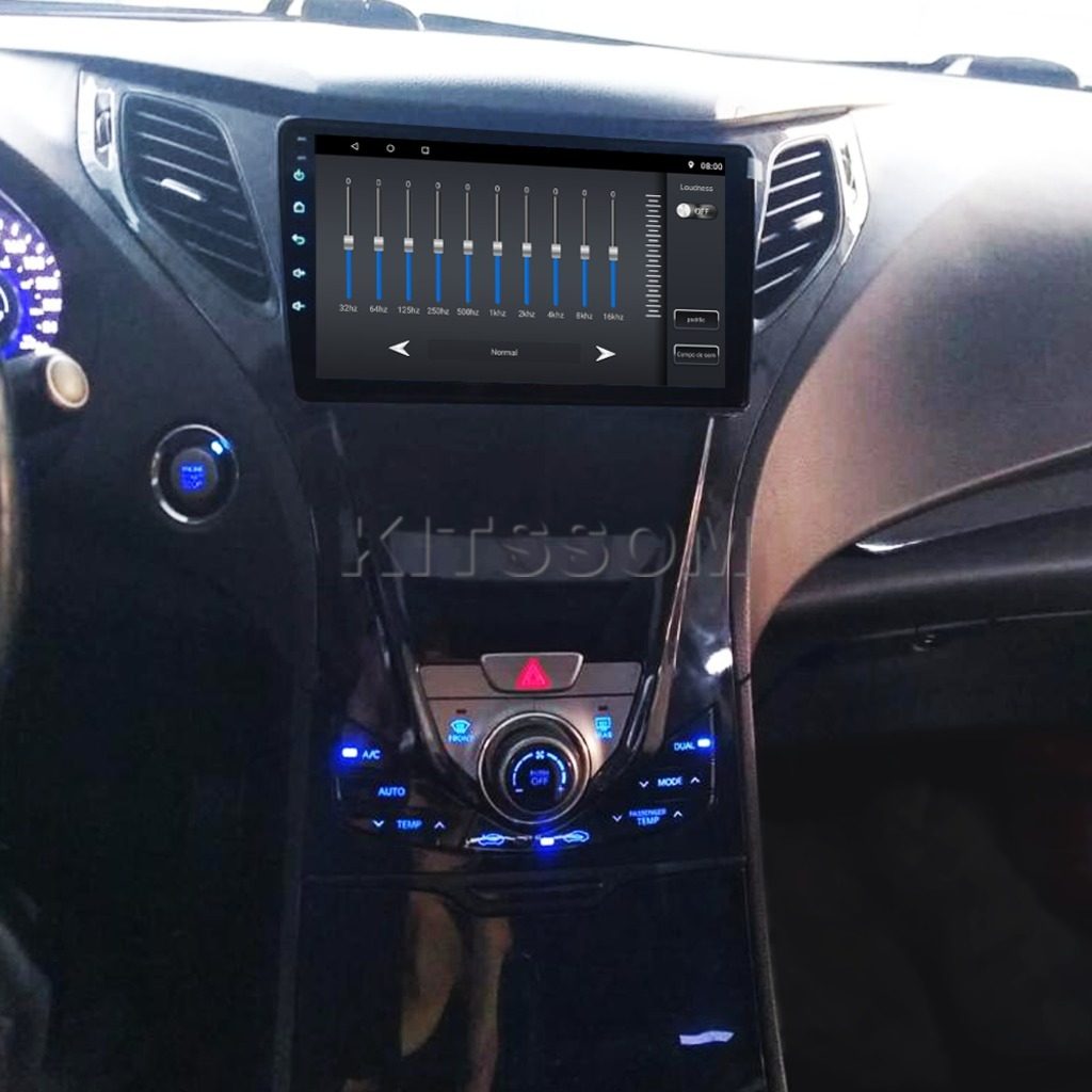 Multimídia Hyundai Azera 2012 2013 2014 V2 Carplay 9"-V2 CAR AUDIO-Kitssom