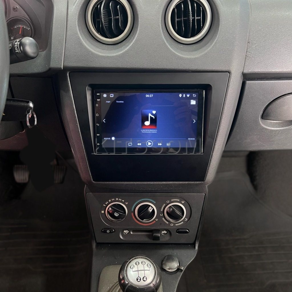 Multimídia Celta Prisma G2 2009 2010 2011 2012 V2 Carplay 7" 2006 2007 2008-V2 CAR AUDIO-Kitssom