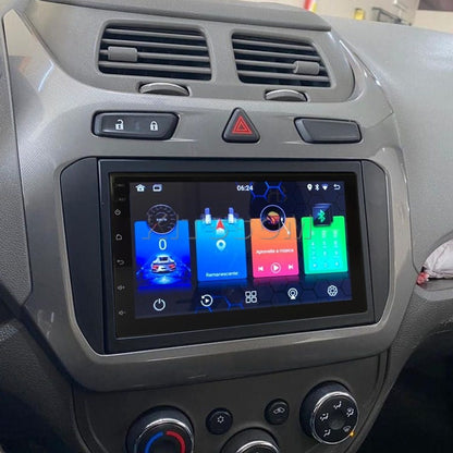 Multimídia Chevrolet Cobalt 2018 2019 2020 2021 V2 Carplay 7" 2013 2014 2015 2016 2017-V2 CAR AUDIO-Kitssom