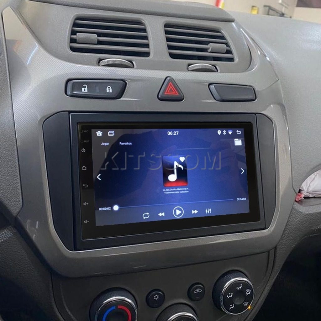 Multimídia Chevrolet Cobalt 2018 2019 2020 2021 V2 Carplay 7" 2013 2014 2015 2016 2017-V2 CAR AUDIO-Kitssom