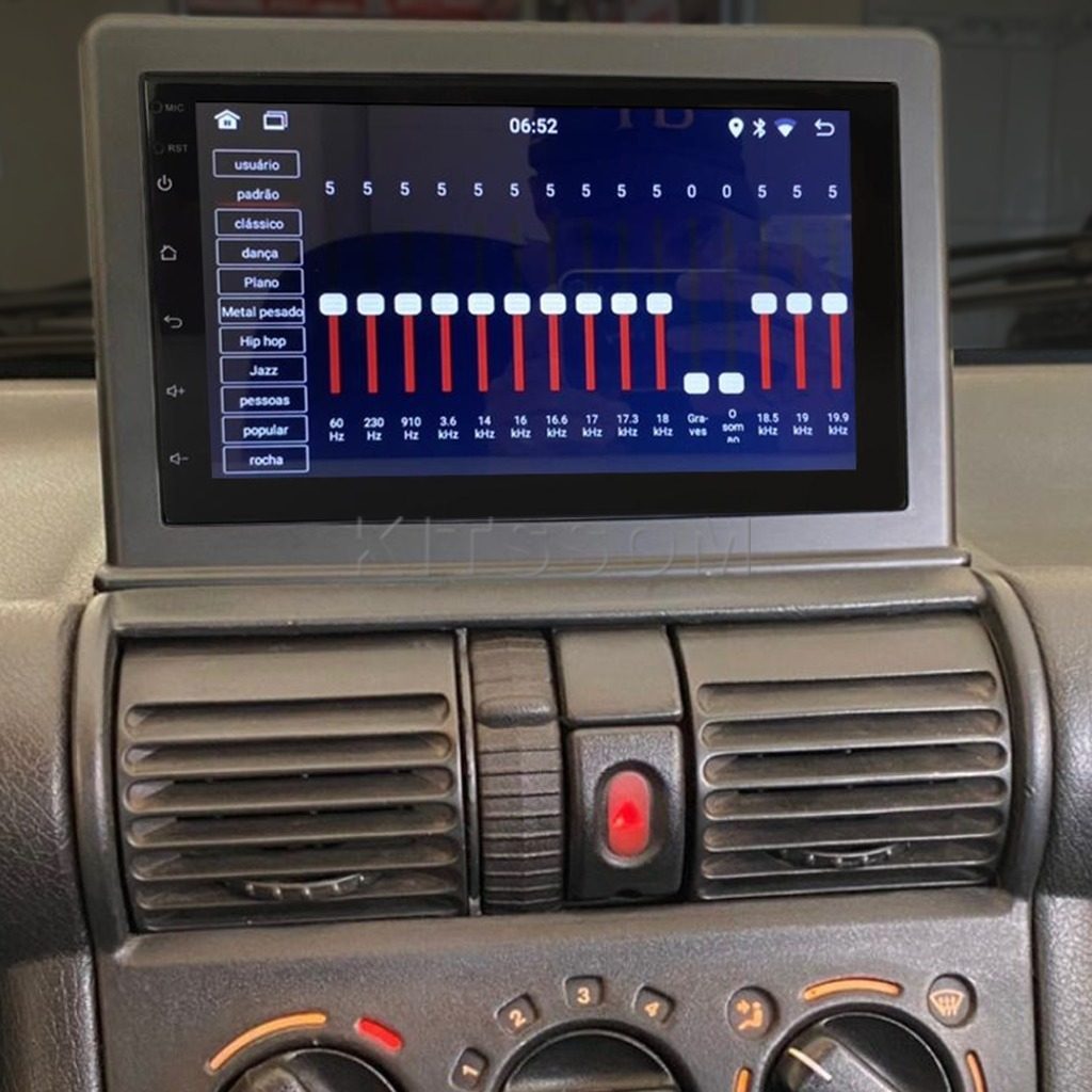 Multimídia Chevrolet Corsa G1 Hatch Sedan Classic V2 Carplay 7"-V2 CAR AUDIO-Kitssom