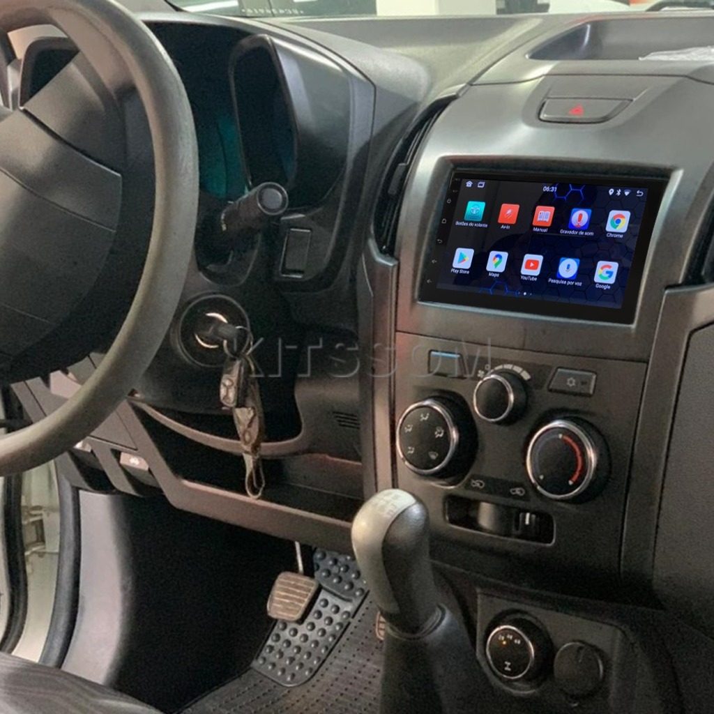 Multimídia Chevrolet S10 2012 2013 2014 2015 2016 V2 Carplay 7"-V2 CAR AUDIO-Kitssom