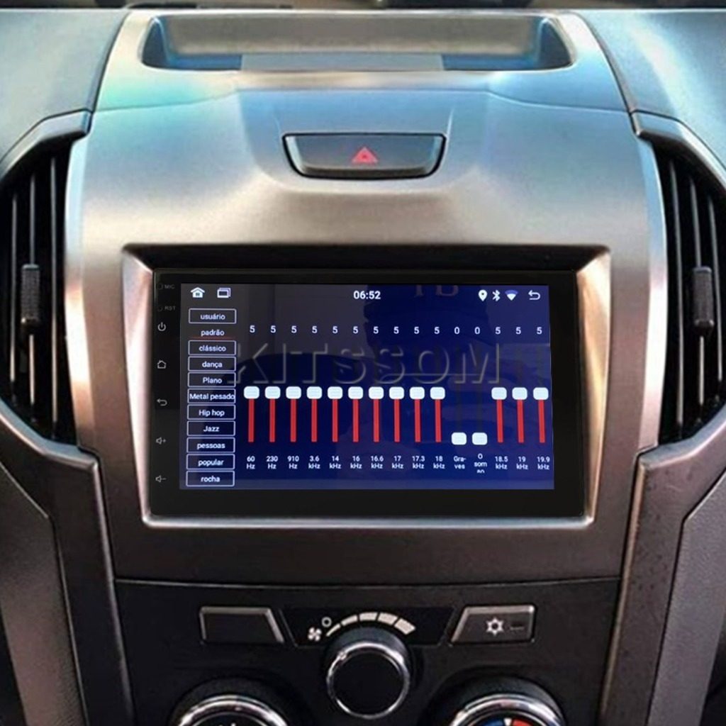 Multimídia Chevrolet S10 2012 2013 2014 2015 2016 V2 Carplay 7"-V2 CAR AUDIO-Kitssom