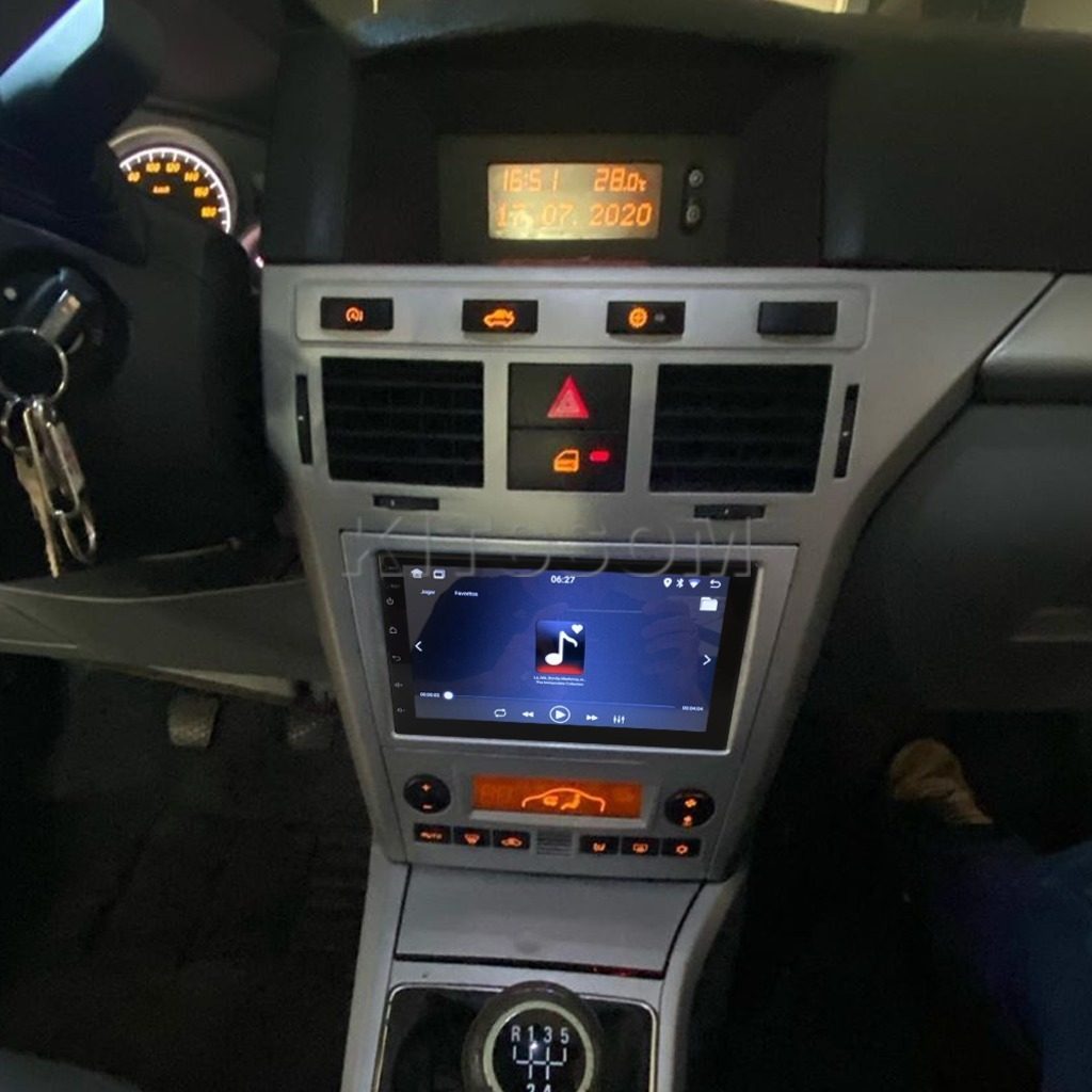 Multimídia Chevrolet Vectra Meriva 2010 2011 2012 V2 Carplay 7" 2007 2008 2009-V2 CAR AUDIO-Kitssom