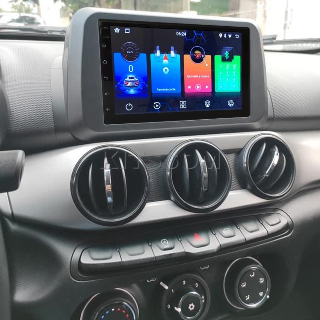 Multimídia Fiat Argo Cronos 2019 2020 2021 2022 V2 Carplay 7" 2017 2018-V2 CAR AUDIO-Kitssom