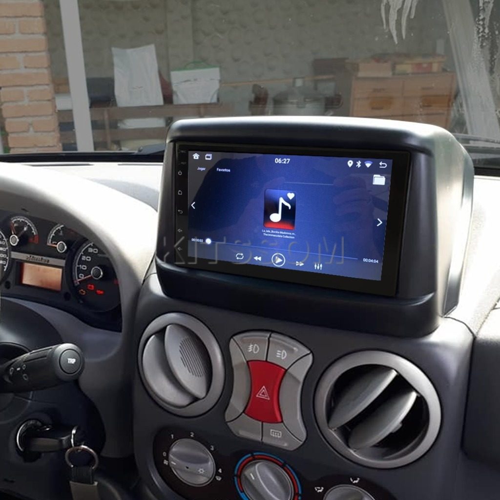 Multimídia Fiat Doblo 2015 2016 2017 2018 2019 V2 Carplay 7" 2011 2012 2013 2014-V2 CAR AUDIO-Kitssom