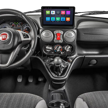 Multimídia Fiat Doblo V2 Carplay 9"-V2 CAR AUDIO-Kitssom