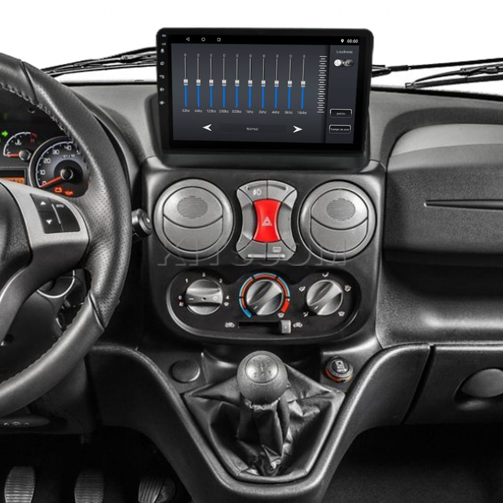 Multimídia Fiat Doblo V2 Carplay 9"-V2 CAR AUDIO-Kitssom