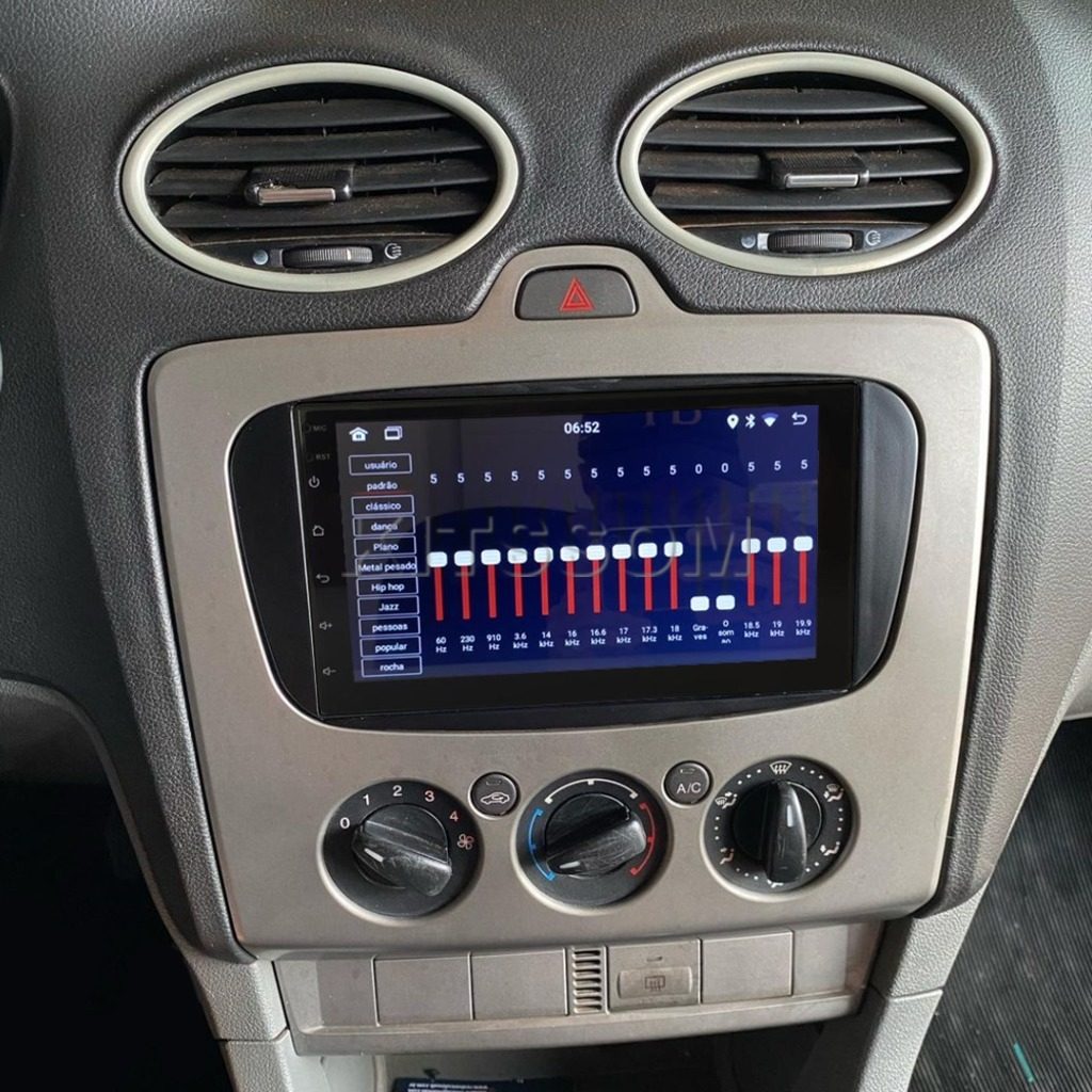 Multimídia Focus 2008 2009 2010 2011 2012 2013 V2 Carplay 7"-V2 CAR AUDIO-Kitssom