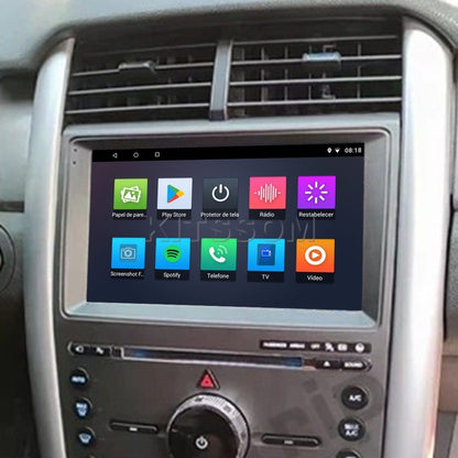 Multimídia Ford Edge 2011 2012 2013 2014 V2 Carplay 9"-V2 CAR AUDIO-Kitssom