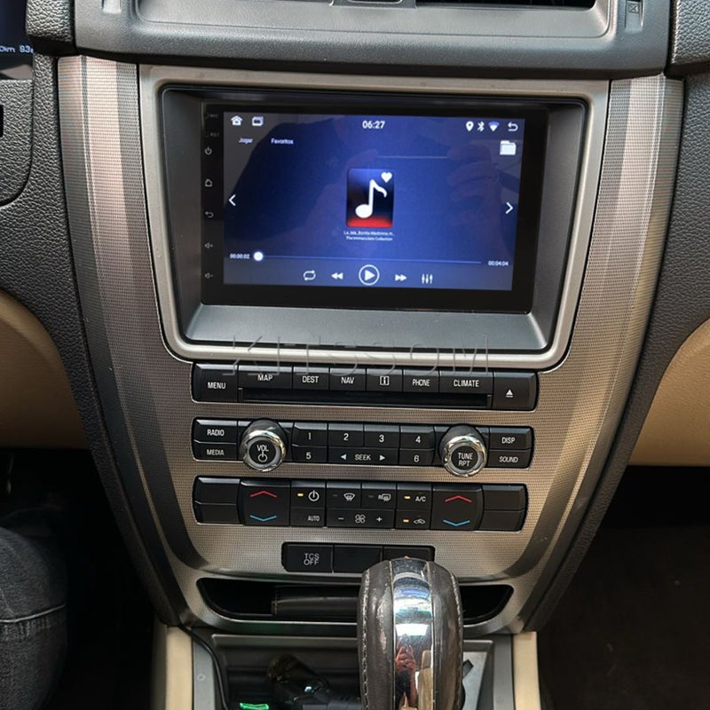 Multimídia Ford Fusion Hybrid 2010 2011 2012 V2 Carplay 7"