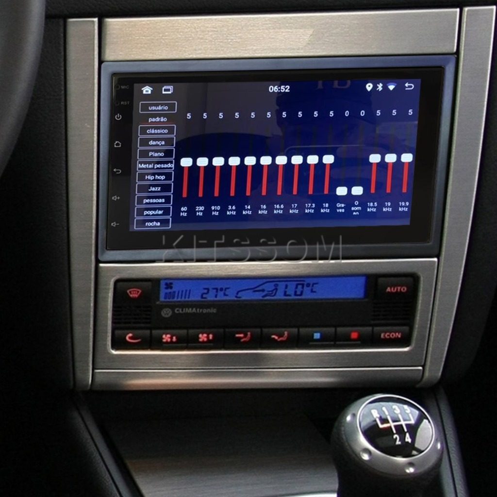 Multimídia Golf 2007 2008 2009 2010 2011 2012 V2 Carplay 7" 1999 2000 2001 2002 2003 2004 2005 2006-V2 CAR AUDIO-Kitssom