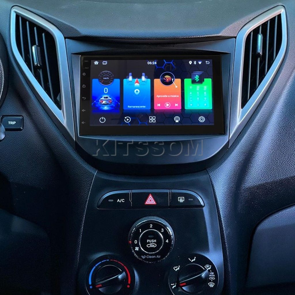 Multimídia HB20 2014 2015 2016 2017 2018 2019 V2 Carplay 7" 2012 2013-V2 CAR AUDIO-Kitssom