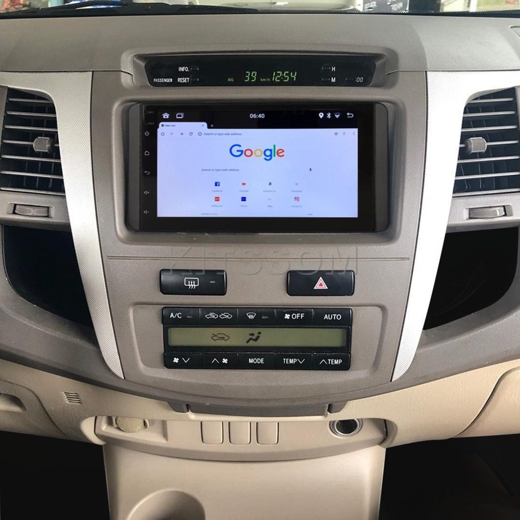 Multimídia Hilux SW4 2007 2008 2009 2010 2011 V2 Carplay 7" 2006-V2 CAR AUDIO-Kitssom