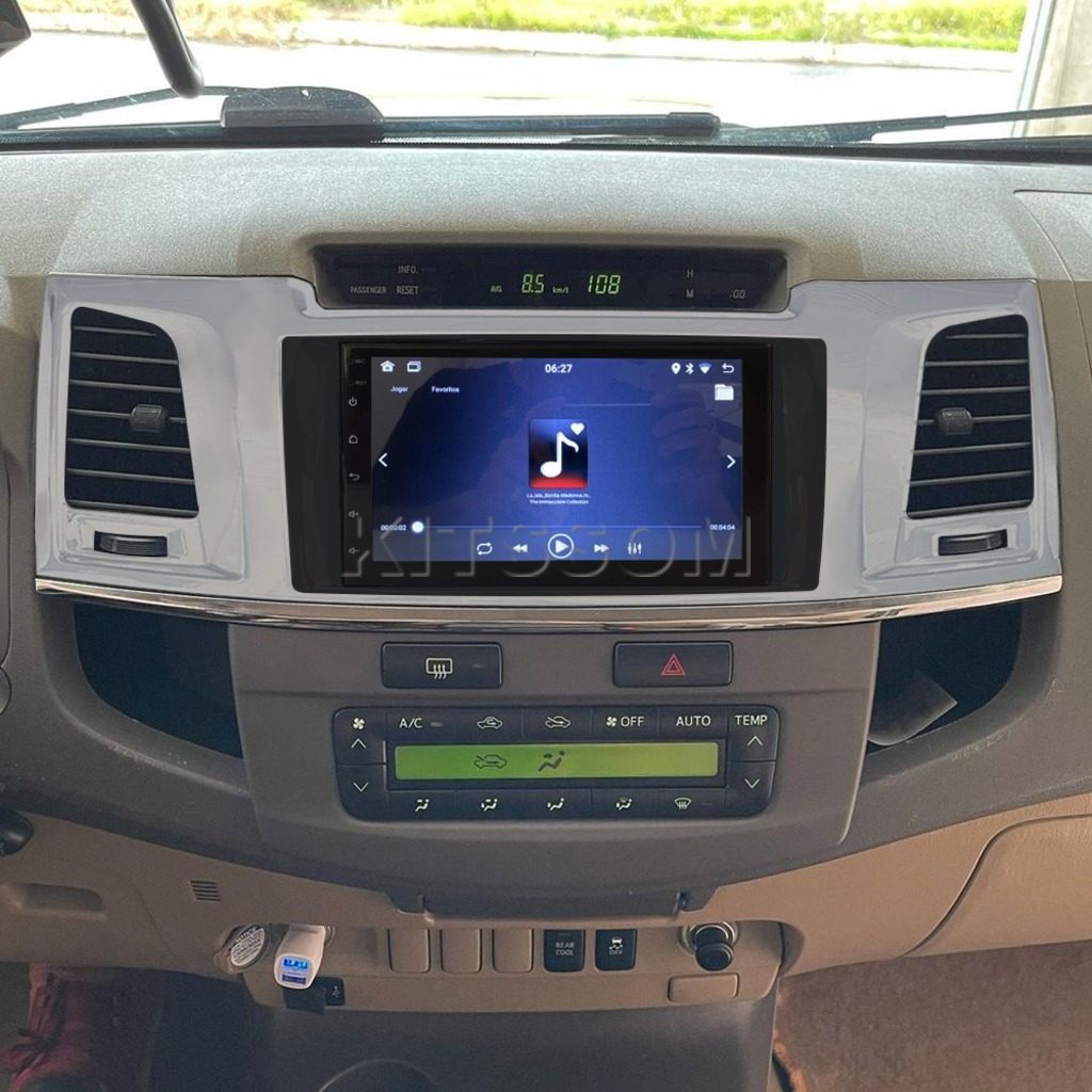Multimídia Hilux SW4 2012 2013 2014 2015 V2 Carplay 7"-V2 CAR AUDIO-Kitssom