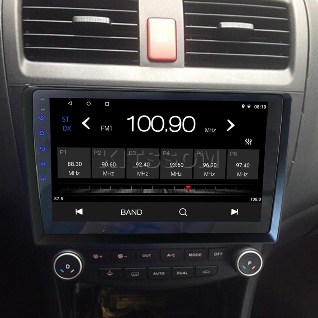Multimídia Honda Accord 2003 2004 2005 2006 2007 V2 Carplay 9"-V2 CAR AUDIO-Kitssom