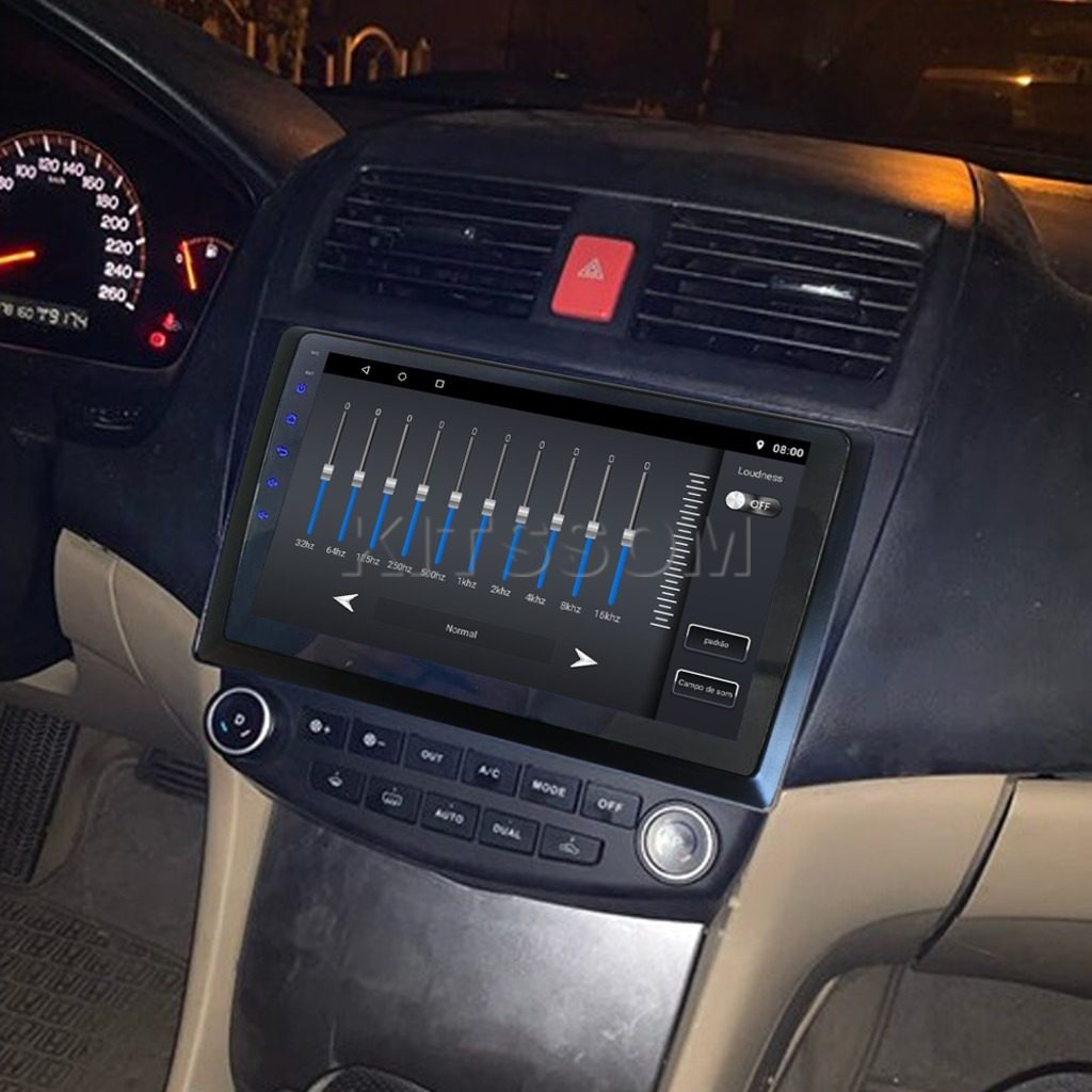 Multimídia Honda Accord 2003 2004 2005 2006 2007 V2 Carplay 9"-V2 CAR AUDIO-Kitssom