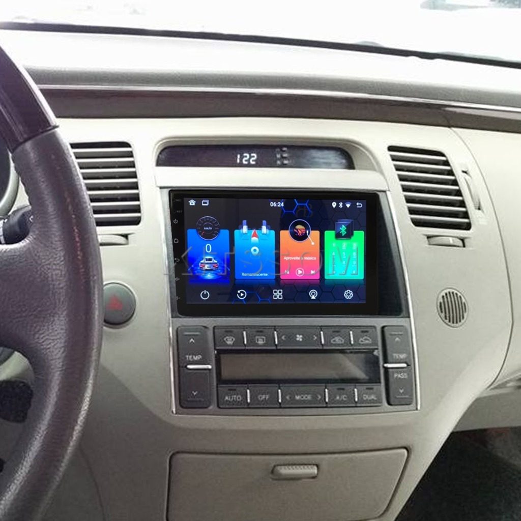 Multimídia Hyundai Azera 2008 2009 2010 2011 V2 Carplay 7"-V2 CAR AUDIO-Kitssom