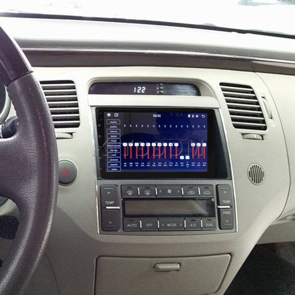 Multimídia Hyundai Azera 2008 2009 2010 2011 V2 Carplay 7"-V2 CAR AUDIO-Kitssom