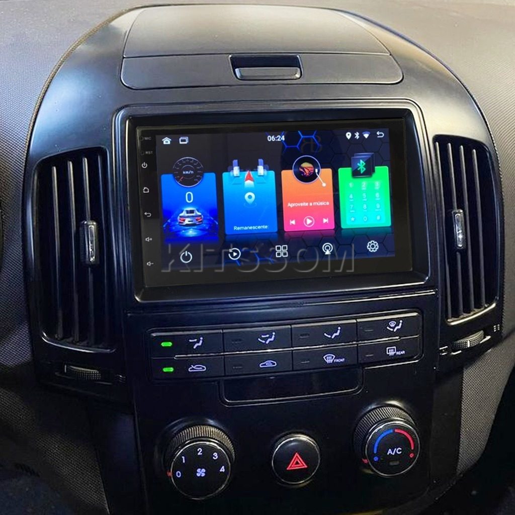 Multimídia Hyundai I30 2009 2010 2011 2012 AC AN V2 Carplay 7"-V2 CAR AUDIO-Kitssom