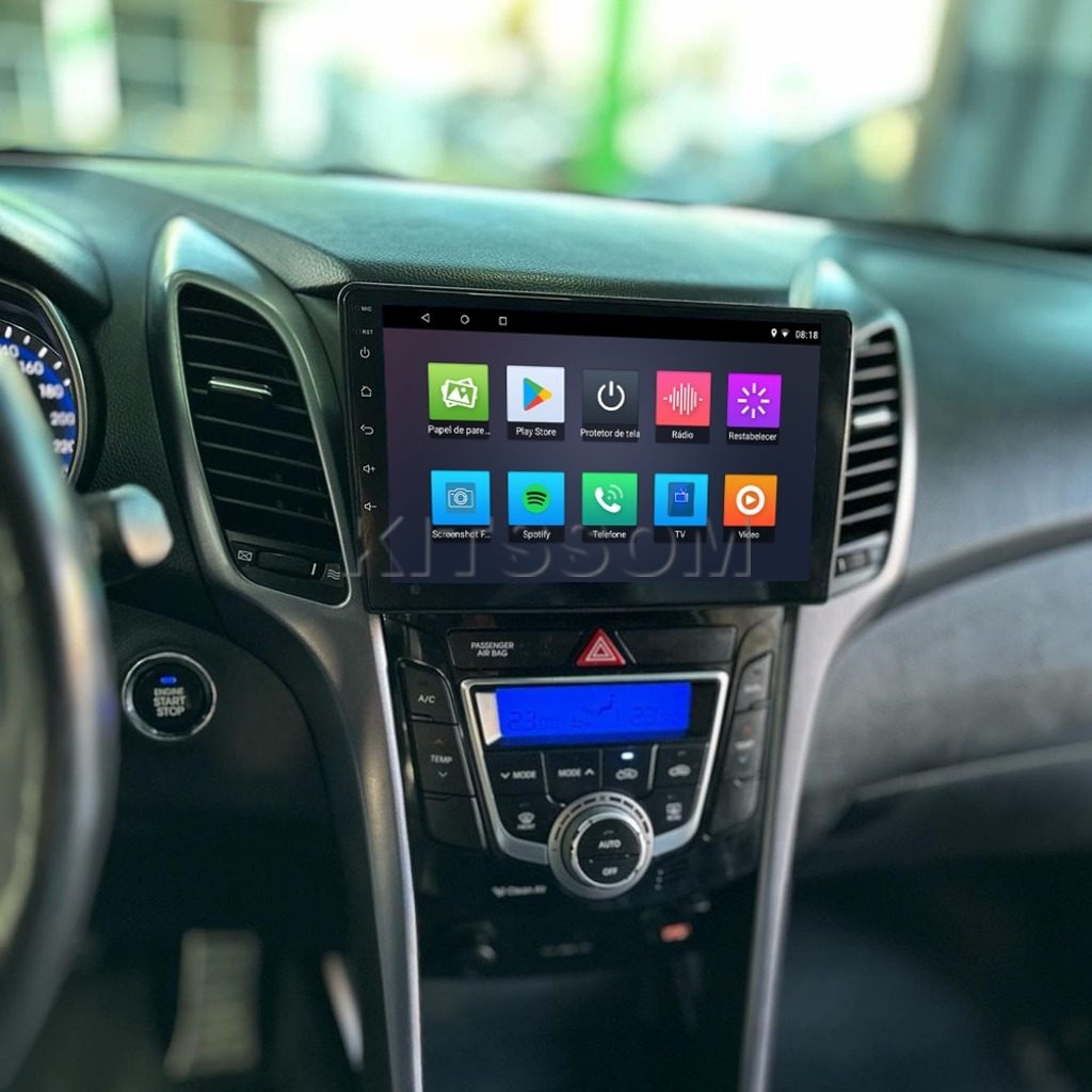 Multimídia Hyundai I30 2015 2016 2017 2018 2019 V2 Carplay 9" 2012 2013 2014-V2 CAR AUDIO-Kitssom
