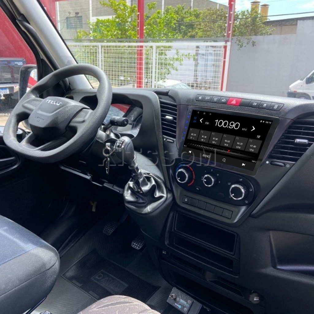 Multimídia Iveco Daily 2019 2020 2021 2022 2023 V2 Carplay 9" 2015 2016 2017 2018-V2 CAR AUDIO-Kitssom