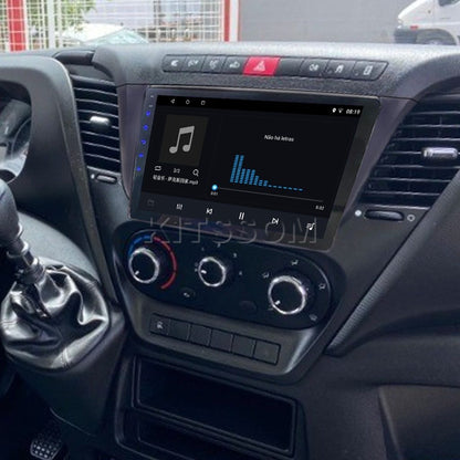 Multimídia Iveco Daily 2019 2020 2021 2022 2023 V2 Carplay 9" 2015 2016 2017 2018-V2 CAR AUDIO-Kitssom