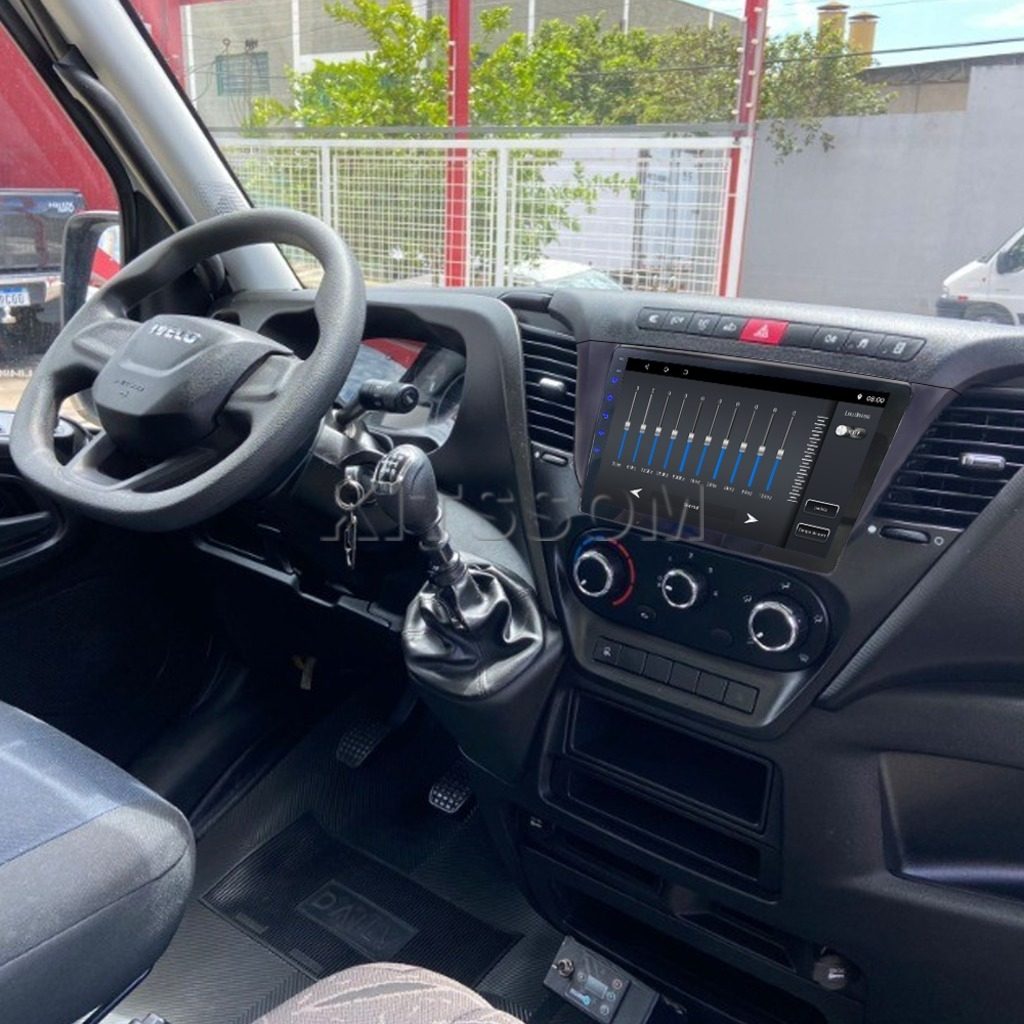 Multimídia Iveco Daily 2019 2020 2021 2022 2023 V2 Carplay 9" 2015 2016 2017 2018-V2 CAR AUDIO-Kitssom