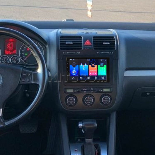 Multimídia Jetta 2007 2008 2009 2010 2011 2012 V2 Carplay 7"-V2 CAR AUDIO-Kitssom