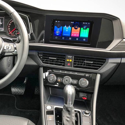 Multimídia Jetta 2018 2019 2020 2021 2022 2023 V2 Carplay 7"-V2 CAR AUDIO-Kitssom