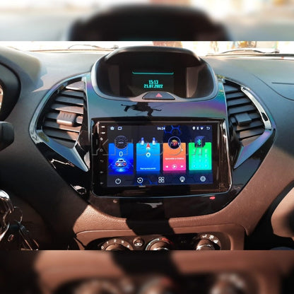 Multimídia Ka 2016 2017 2018 2019 Comp de Bordo V2 Carplay 7" 2014 2015-V2 CAR AUDIO-Kitssom