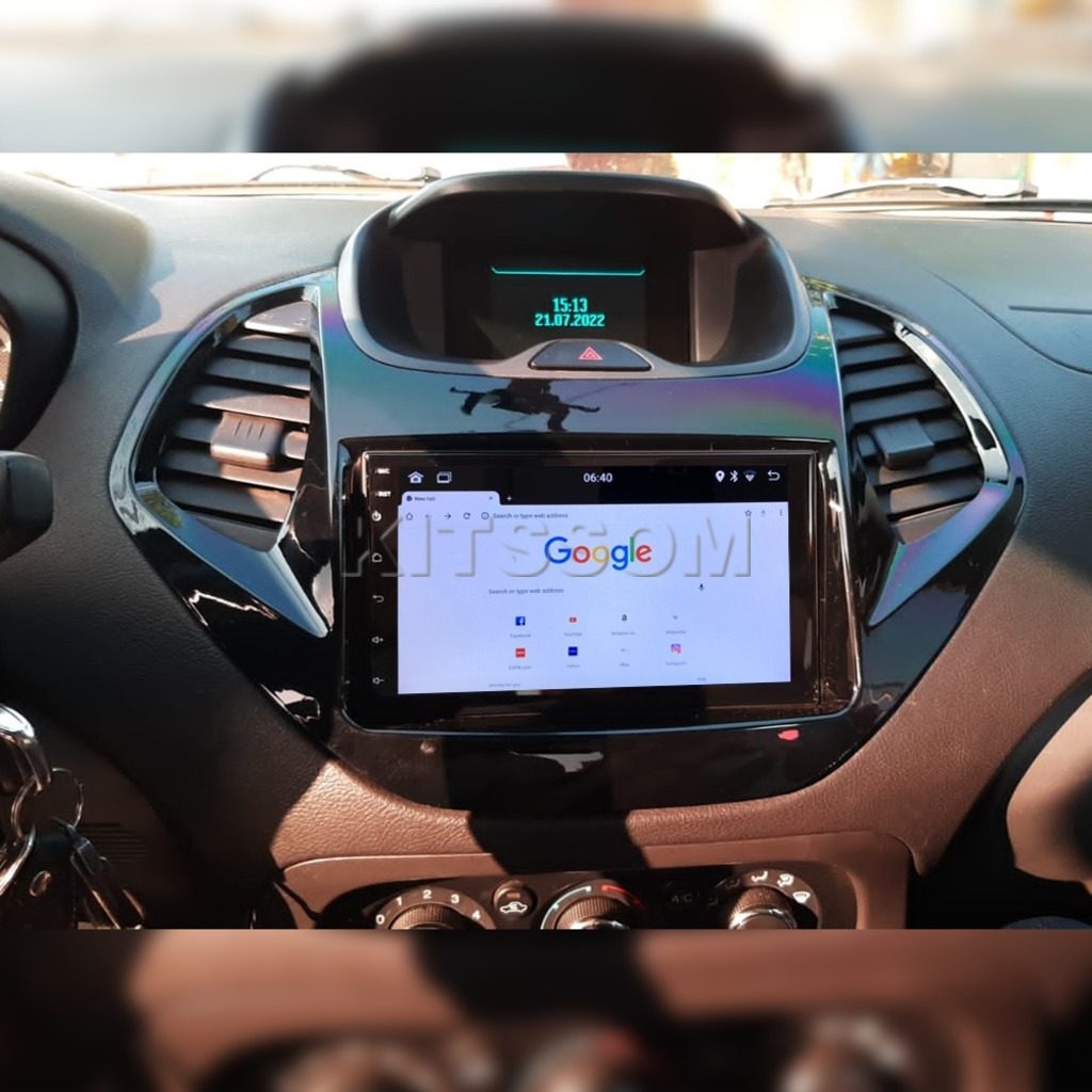 Multimídia Ka 2016 2017 2018 2019 Comp de Bordo V2 Carplay 7" 2014 2015-V2 CAR AUDIO-Kitssom