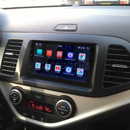 Multimídia Kia Picanto 2013 2014 2015 2016 2017 V2 Carplay 7" 2011 2012-V2 CAR AUDIO-Kitssom