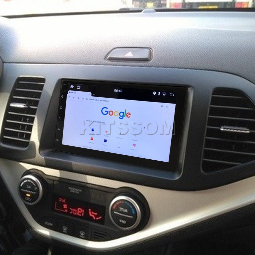 Multimídia Kia Picanto 2013 2014 2015 2016 2017 V2 Carplay 7" 2011 2012-V2 CAR AUDIO-Kitssom
