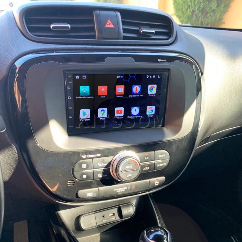 Multimídia Kia Soul 2014 2015 2016 2017 2018 2019 V2 Carplay 7"-V2 CAR AUDIO-Kitssom