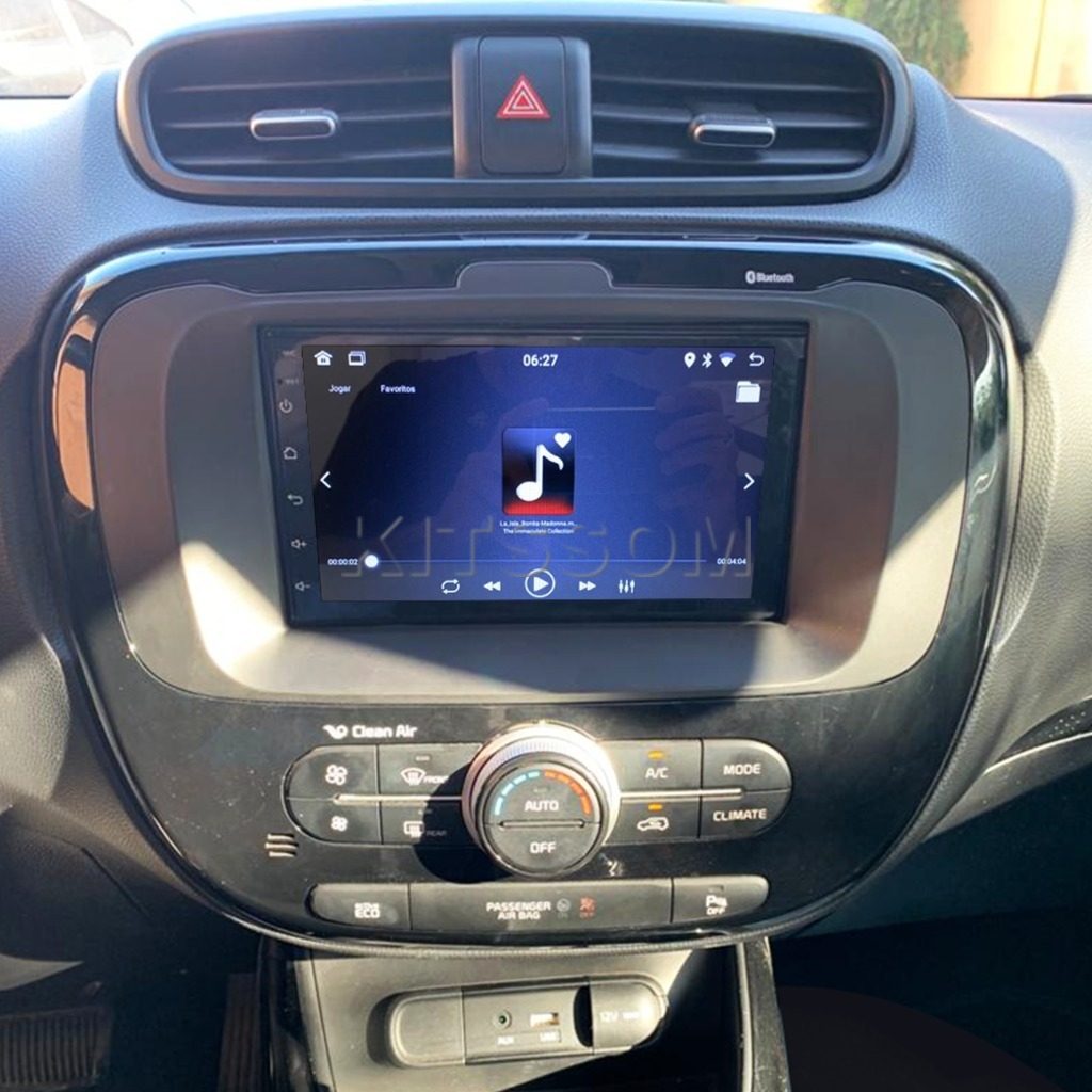 Multimídia Kia Soul 2014 2015 2016 2017 2018 2019 V2 Carplay 7"-V2 CAR AUDIO-Kitssom