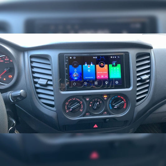 Multimídia L200 2019 2020 2021 2022 2023 V2 Carplay 7"-V2 CAR AUDIO-Kitssom