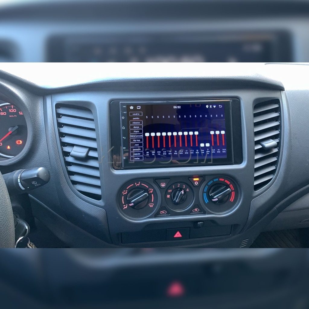 Multimídia L200 2019 2020 2021 2022 2023 V2 Carplay 7"-V2 CAR AUDIO-Kitssom