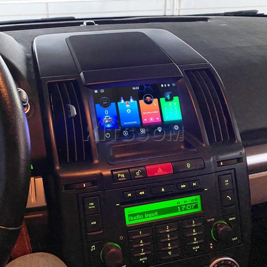 Multimídia Land Rover Freelander 2010 2011 2012 V2 Carplay 7" 2006 2007 2008 2009-V2 CAR AUDIO-Kitssom